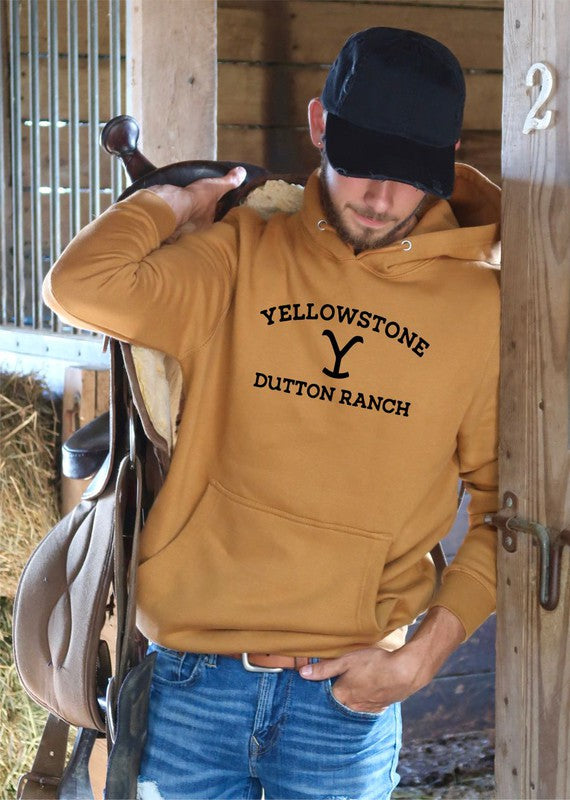 Yellowstone Dutton Ranch Heavyweight Hoodie