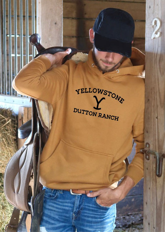 Yellowstone Dutton Ranch Heavyweight Hoodie