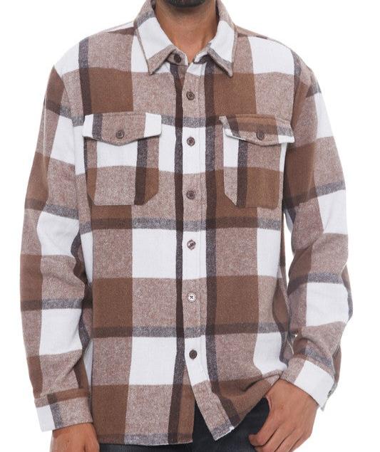 Men's Checkered Flannel Shirt