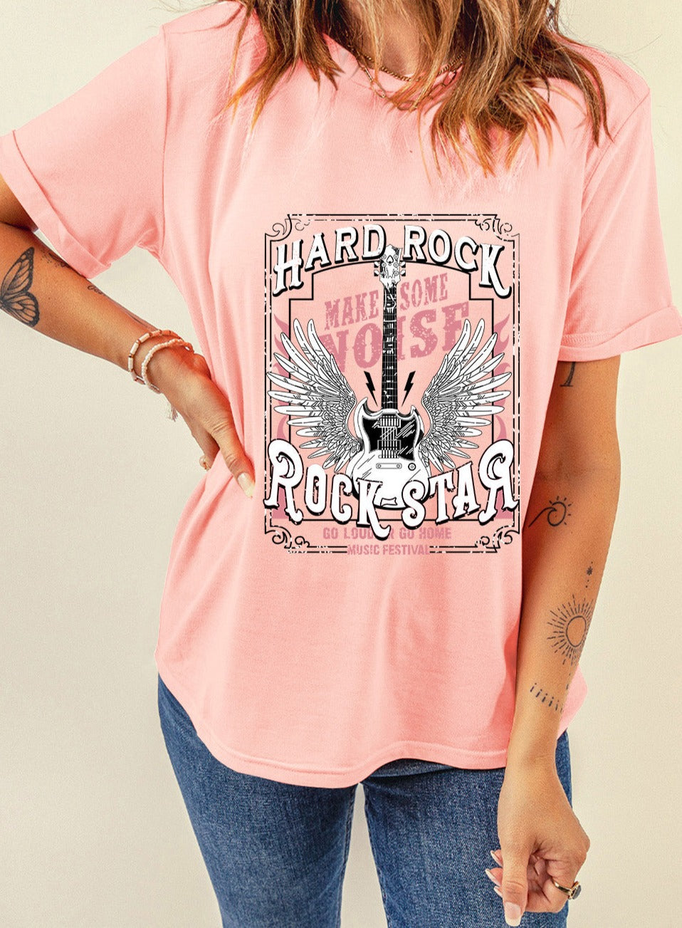 "Make Some Noise" Graphic T-Shirt