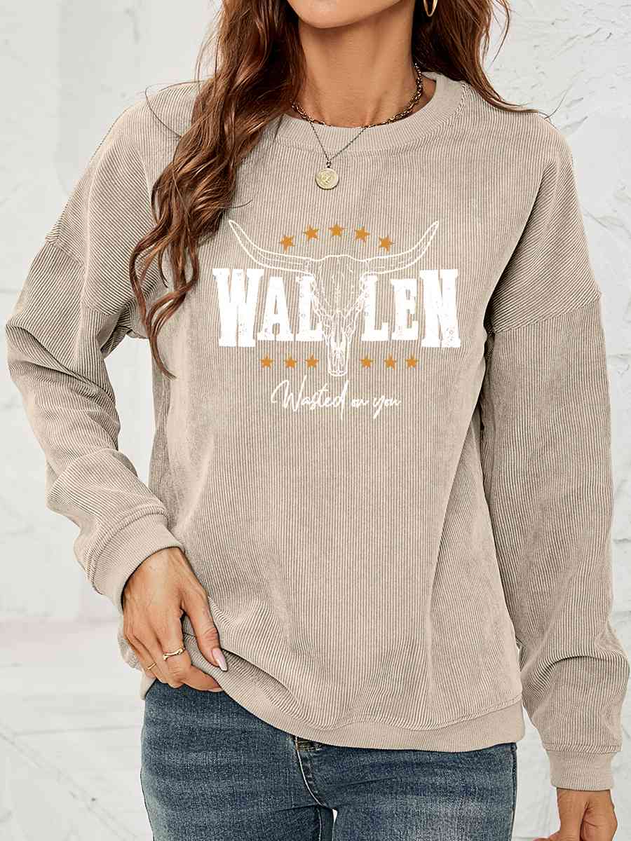 "Wallen" Graphic Sweatshirt