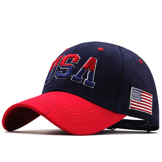 USA Embroidered Baseball Caps