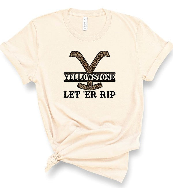 Yellowstone "Let 'Er Rip" Graphic Tee