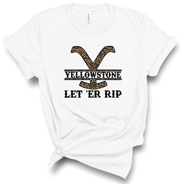 Yellowstone "Let 'Er Rip" Graphic Tee