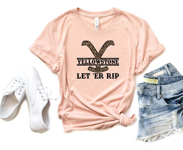 Yellowstone "Let 'Er Rip" Graphic Tee