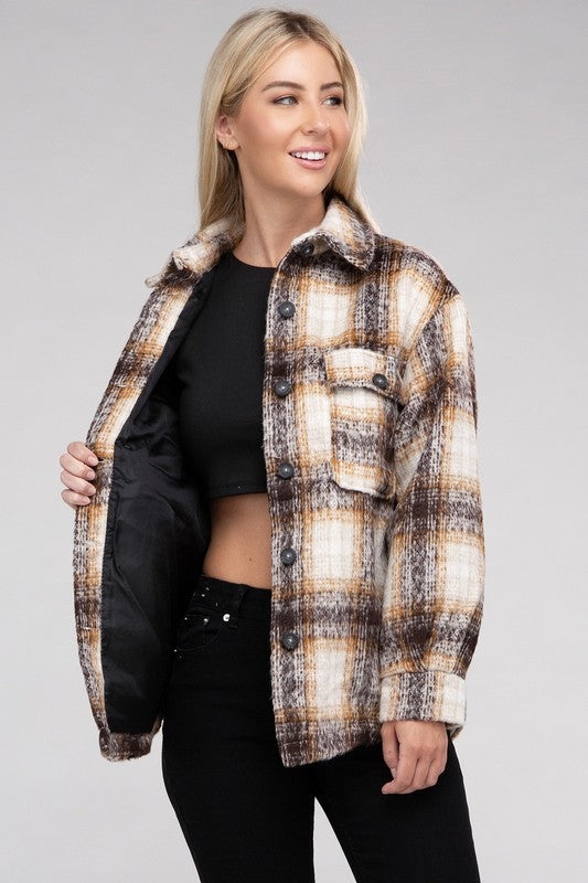 Plaid Flannel Shacket