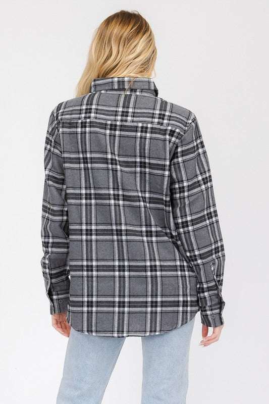 Women's Long Sleeve Flannel