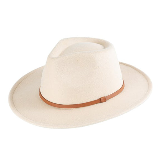 Classic Suede Fedora Hat