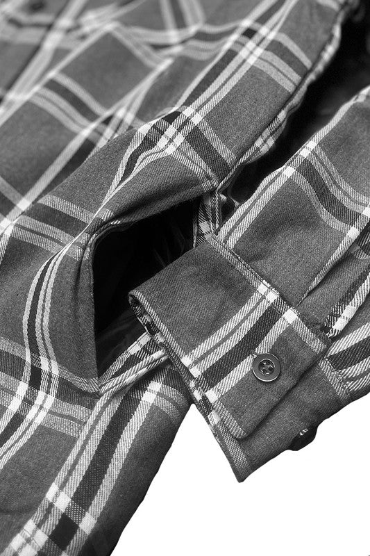 Men's Padded Flannel Shirt