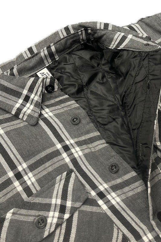 Men's Padded Flannel Shirt