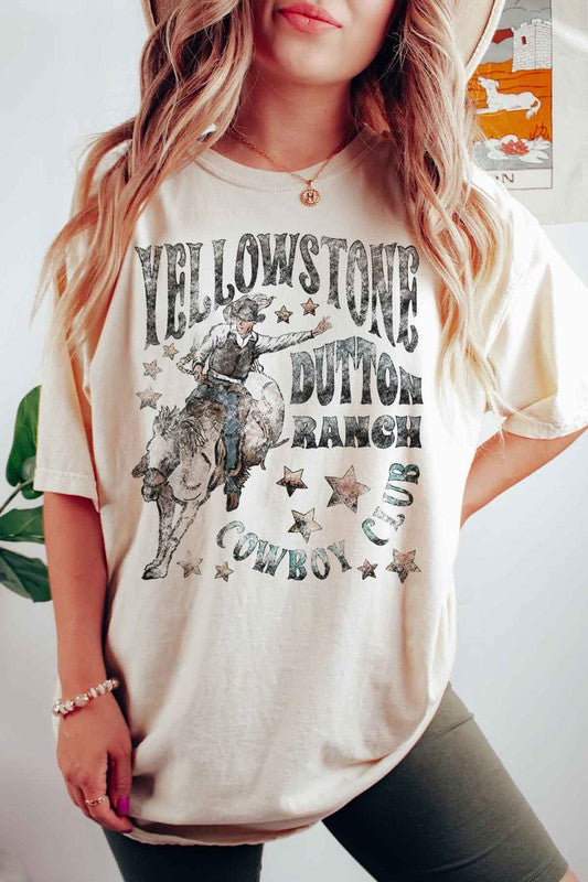 Yellowstone Oversized Graphic Tee