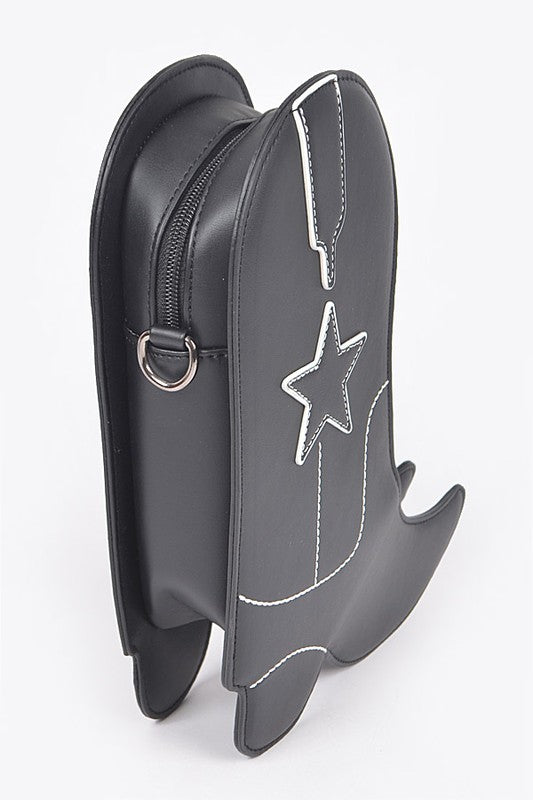 Cowboy Boots Chainlink Bag