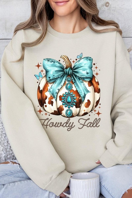 Howdy Fall Western Fleece Sweatshirts