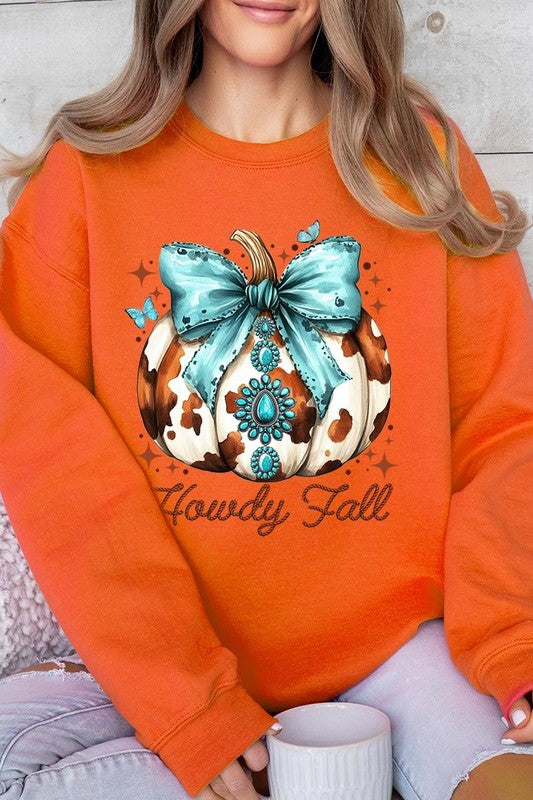 Howdy Fall Western Fleece Sweatshirts