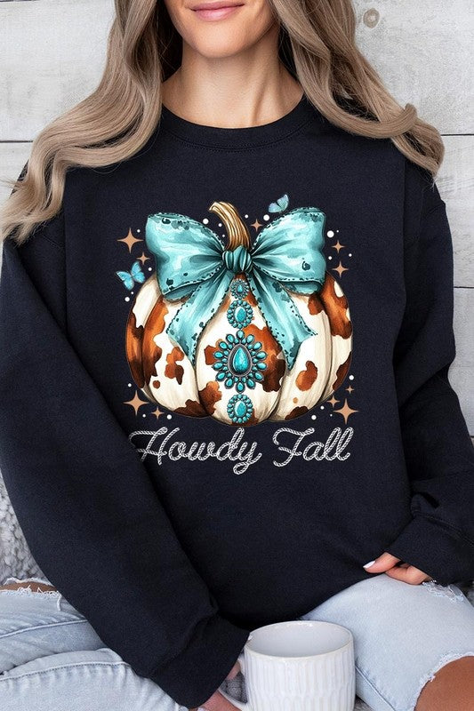 Howdy Fall Western Fleece Sweatshirts