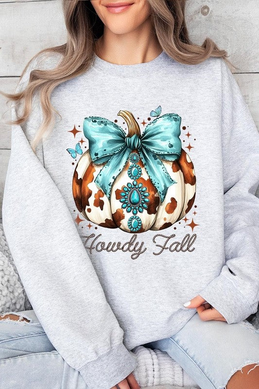 Howdy Fall Western Fleece Sweatshirts