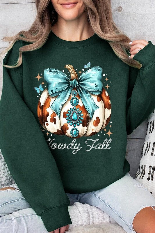 Howdy Fall Western Fleece Sweatshirts