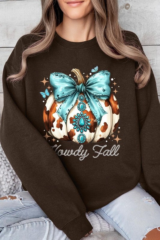 Howdy Fall Western Fleece Sweatshirts