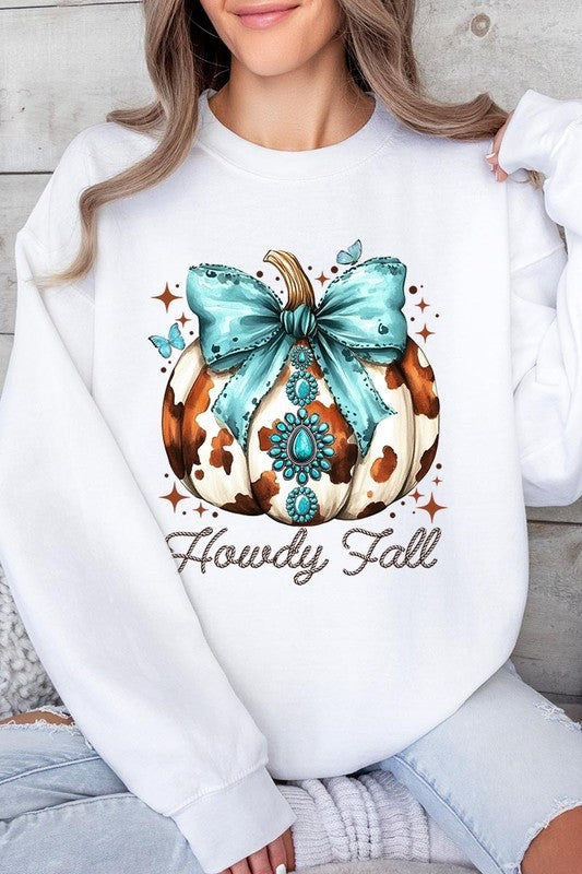 Howdy Fall Western Fleece Sweatshirts