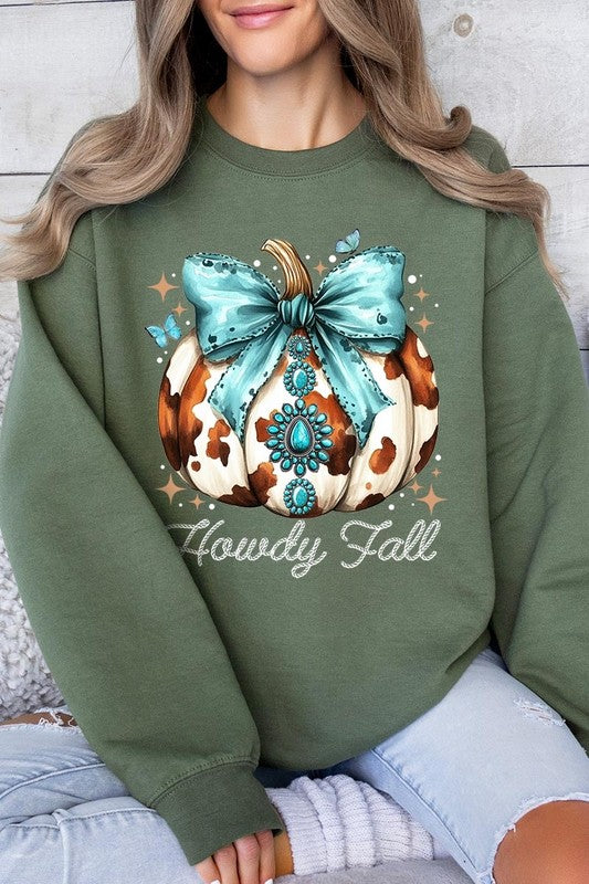 Howdy Fall Western Fleece Sweatshirts