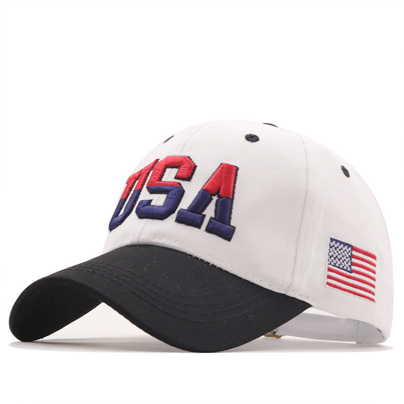 USA Embroidered Baseball Caps