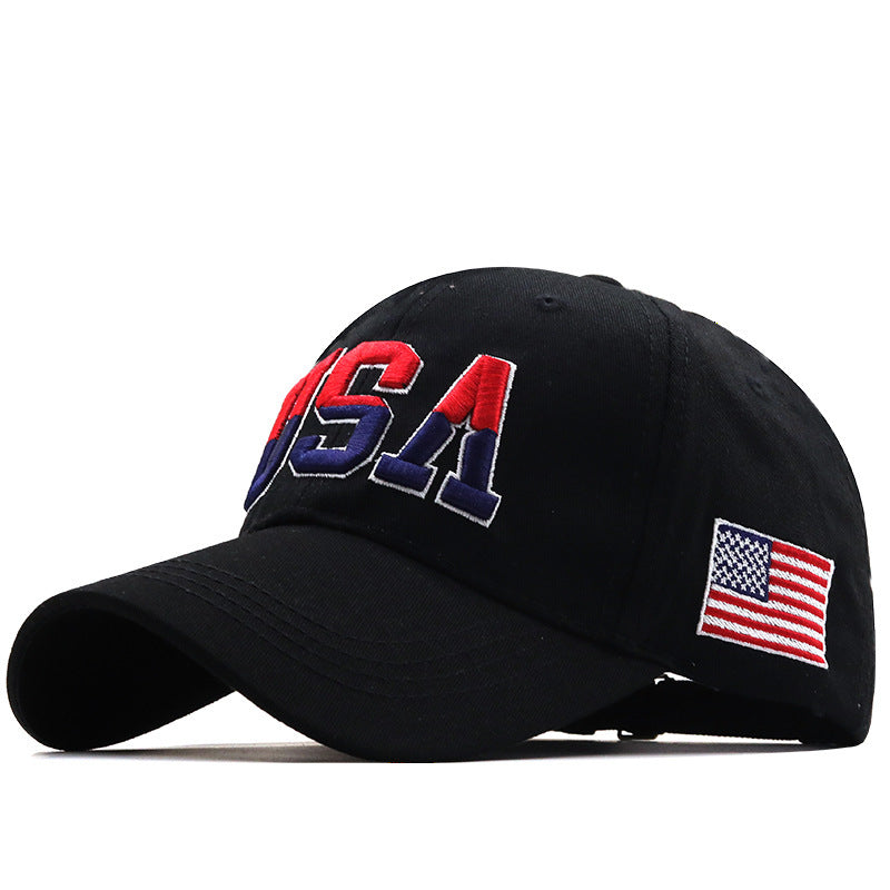 USA Embroidered Baseball Caps