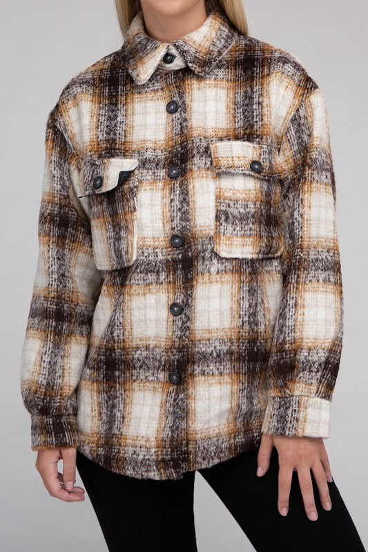 Plaid Flannel Shacket