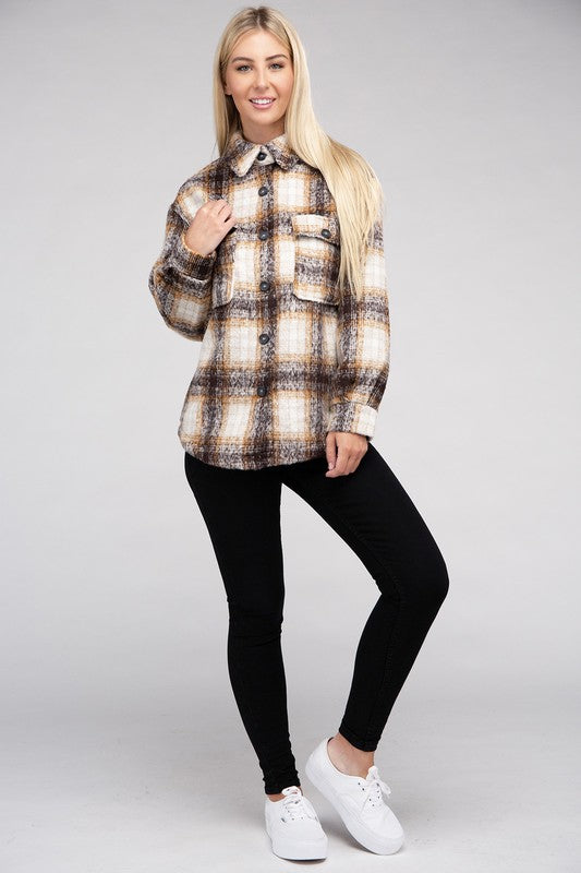 Plaid Flannel Shacket