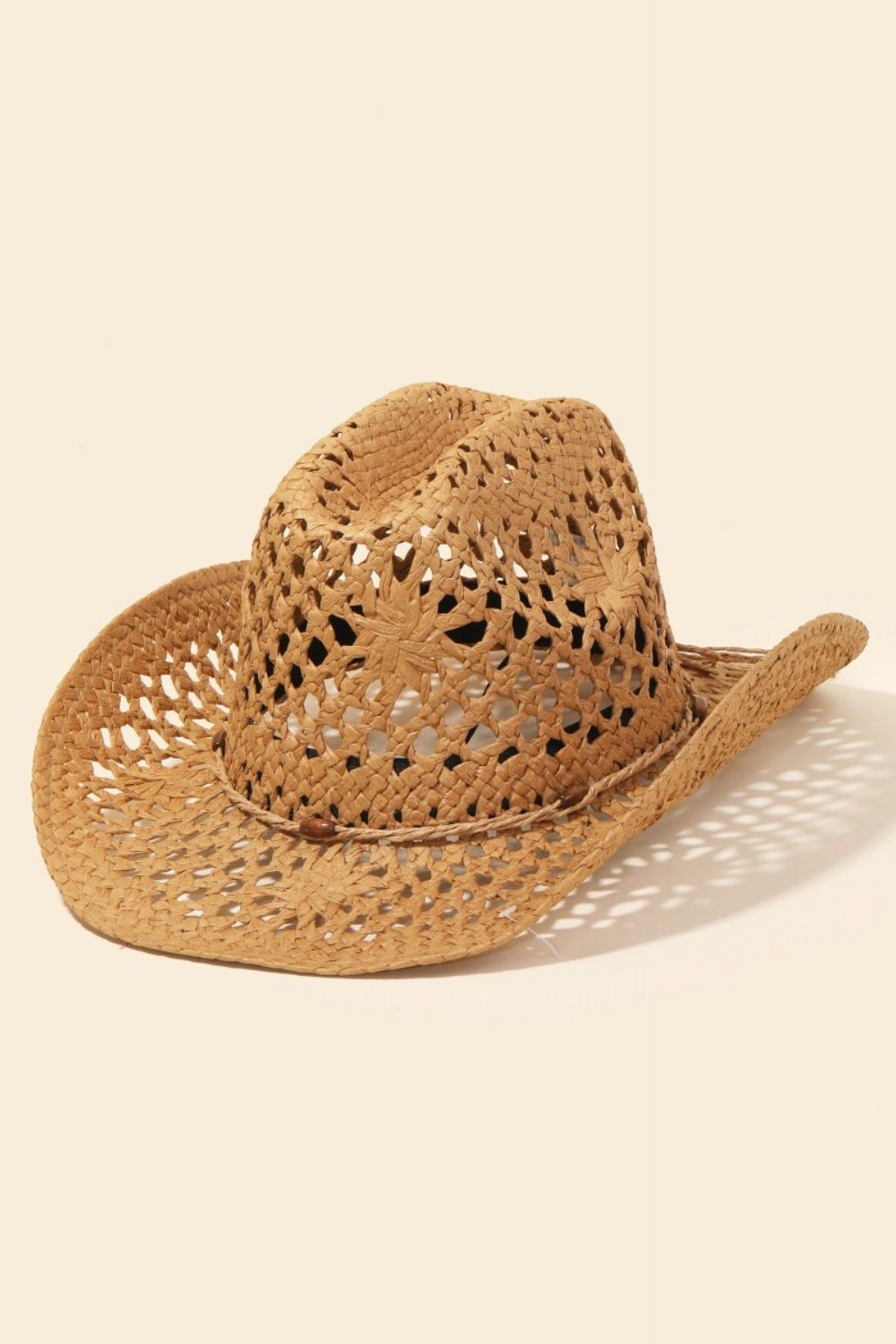 Straw Weave Western Cowboy Hat