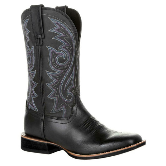 Men's Embroidered Western Cowboy Boots