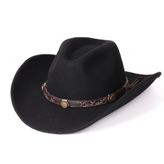 Casual Wool Felt Cowboy Hat