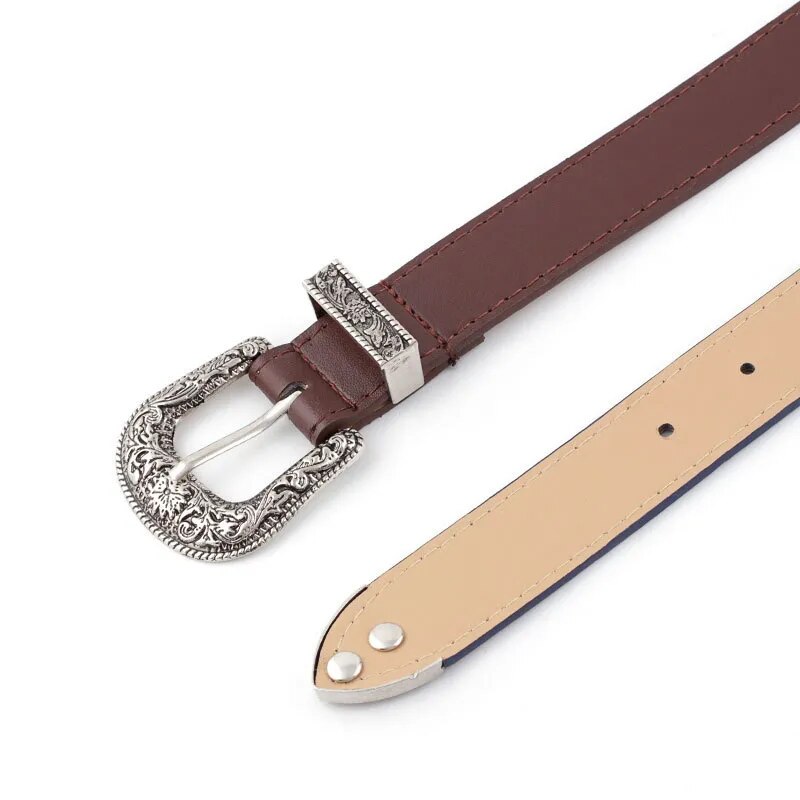 Women's Leather Western Belts