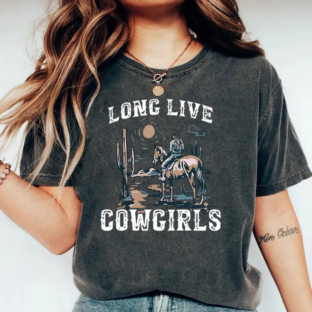 Long Live Cowgirls Western T-Shirt