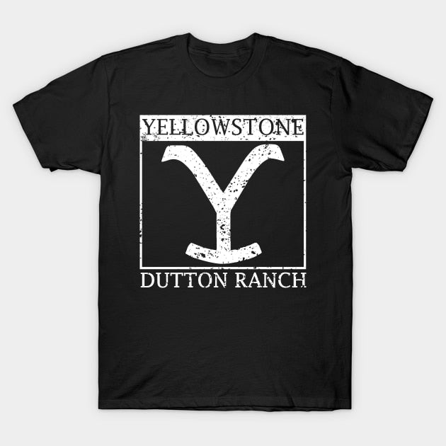 "Yellowstone Dutton Ranch" Men's T-Shirts