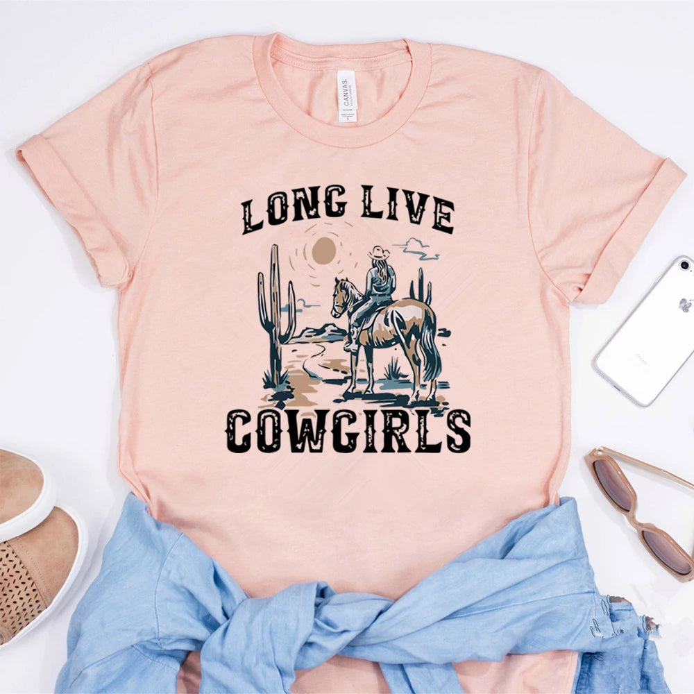 Long Live Cowgirls Western T-Shirt
