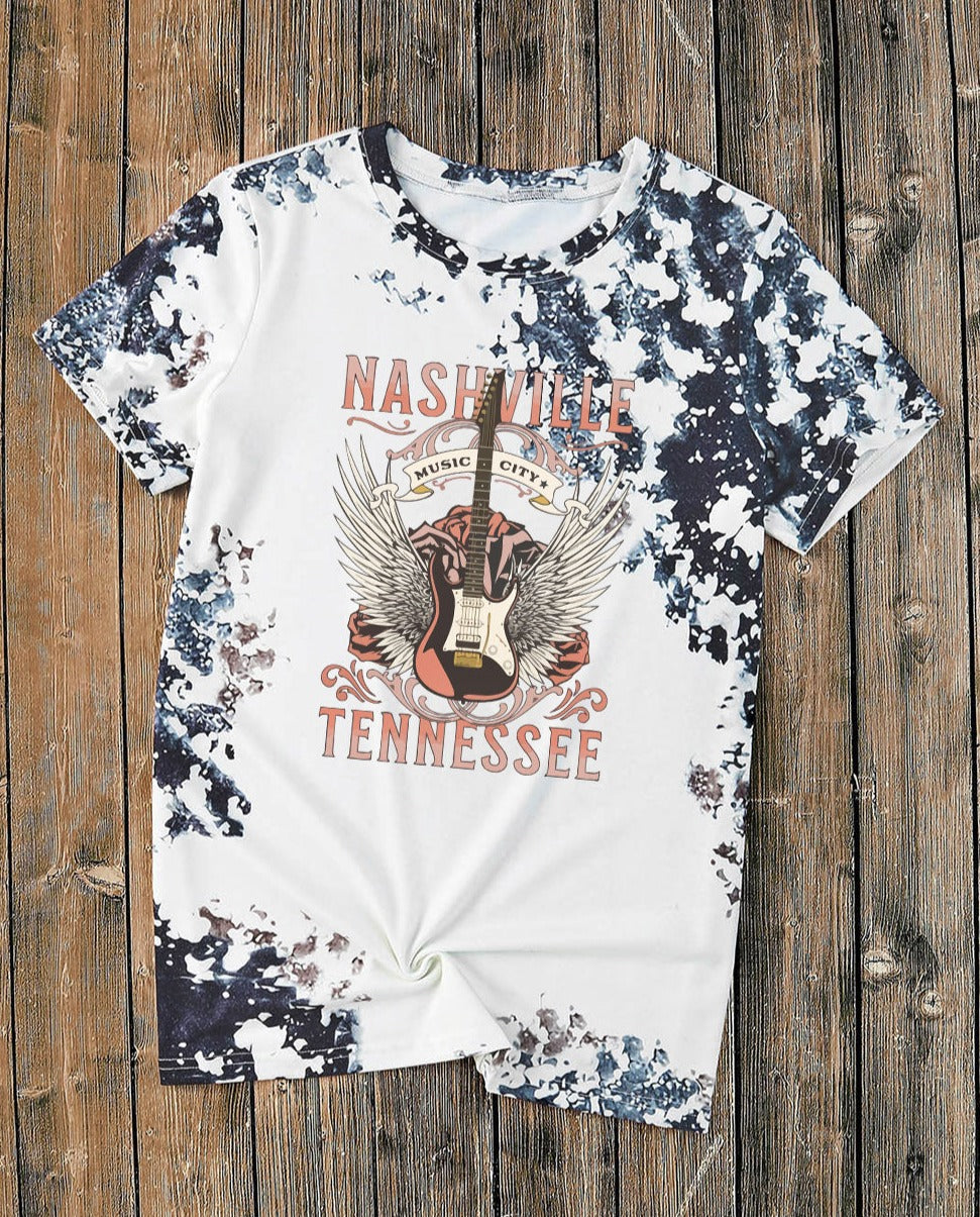 Nashville Guitar Short Sleeve T-Shirt