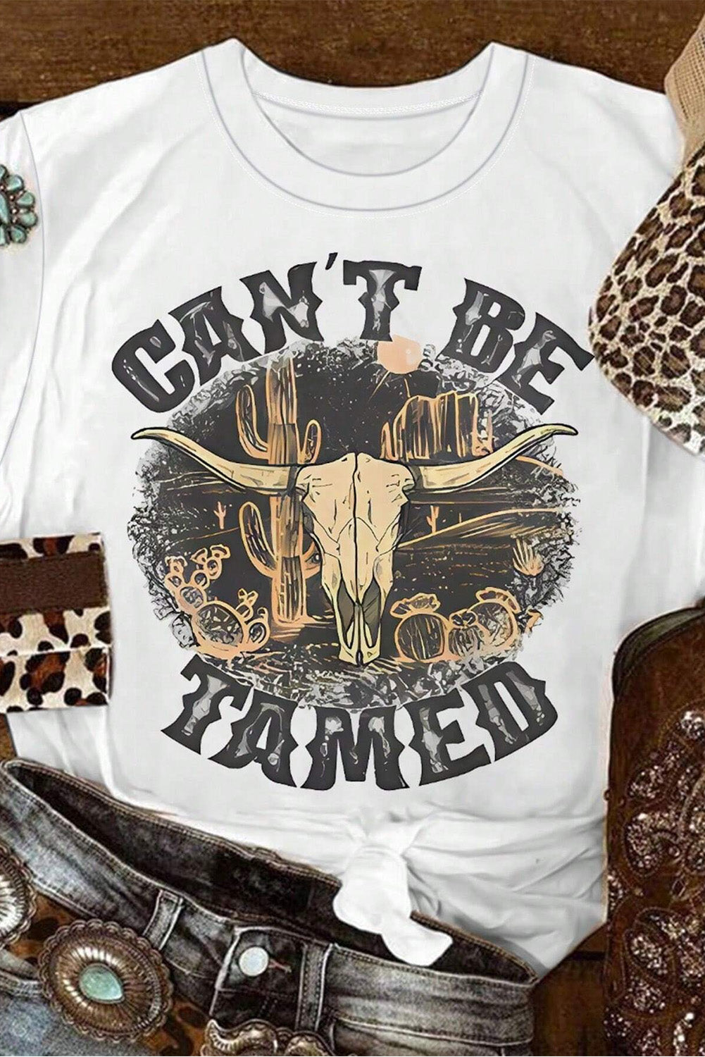 "Can't Be Tamed" Graphic T-Shirt