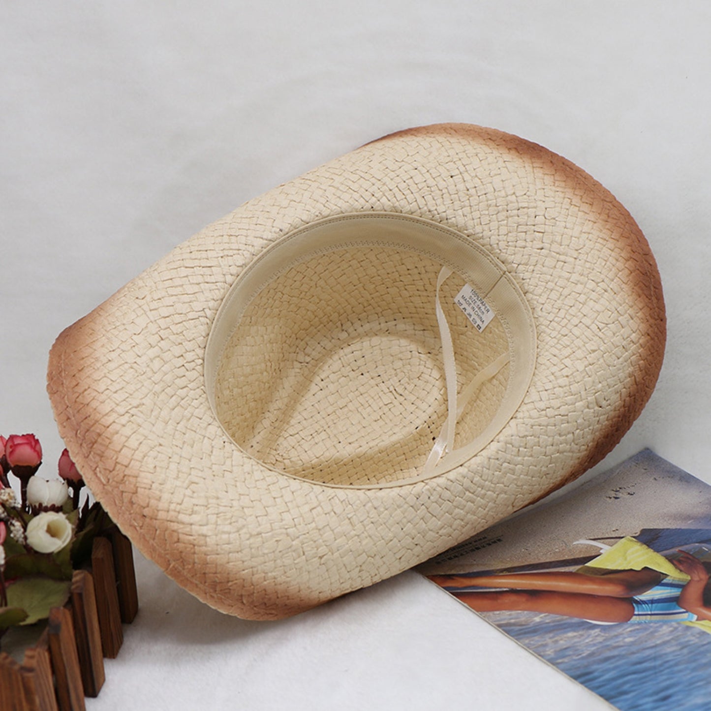 Two-Toned Western Cowboy Hat