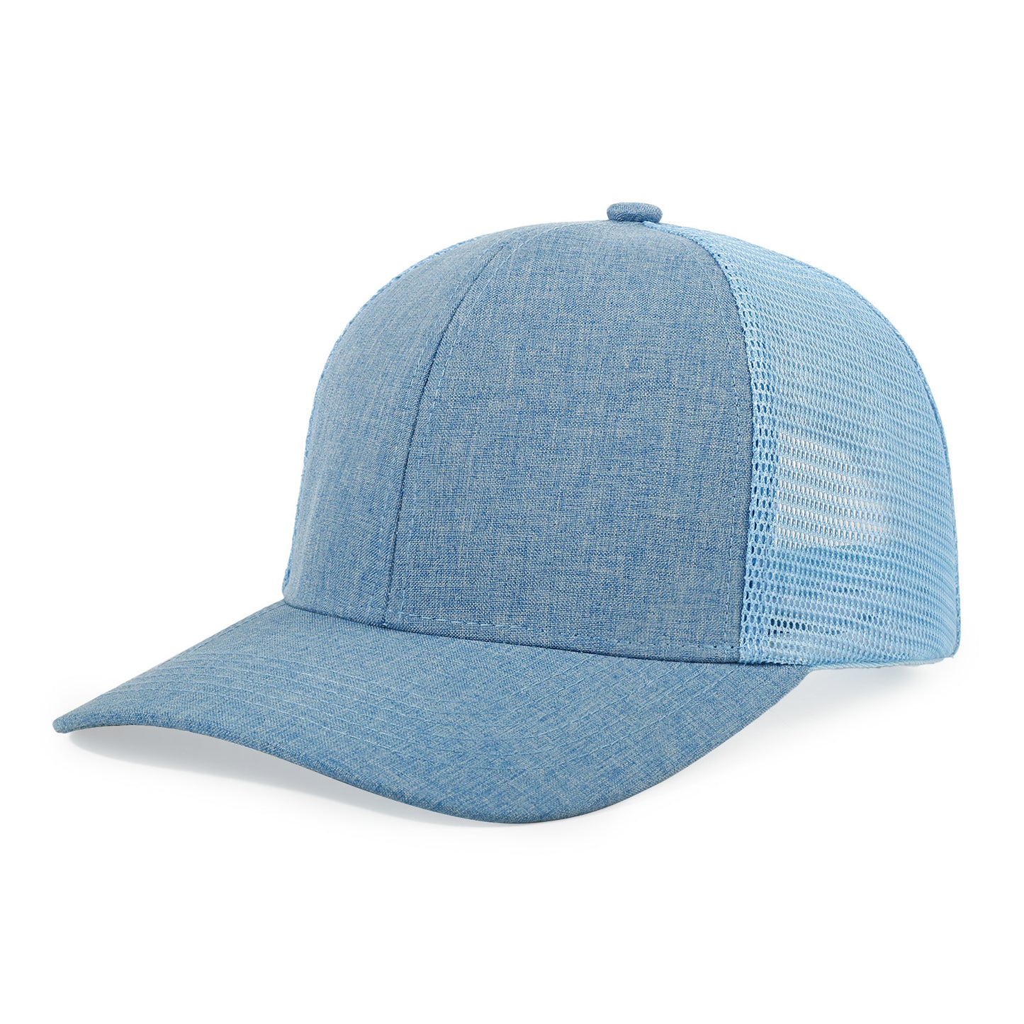 Men's Half Mesh Breathable Baseball Cap