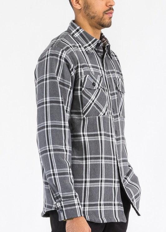 Men's Padded Flannel Shirt