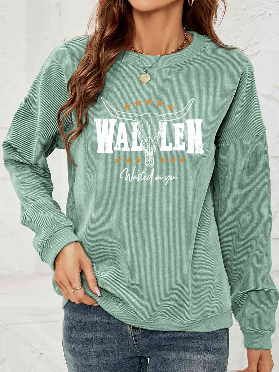 "Wallen" Graphic Sweatshirt